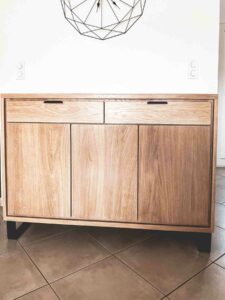 Meuble de rangement sur-mesure.